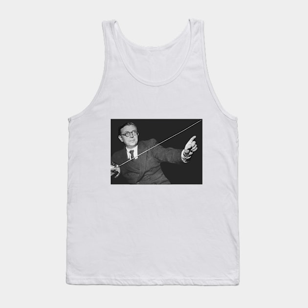 Sartre Fencing Tank Top by neememes
